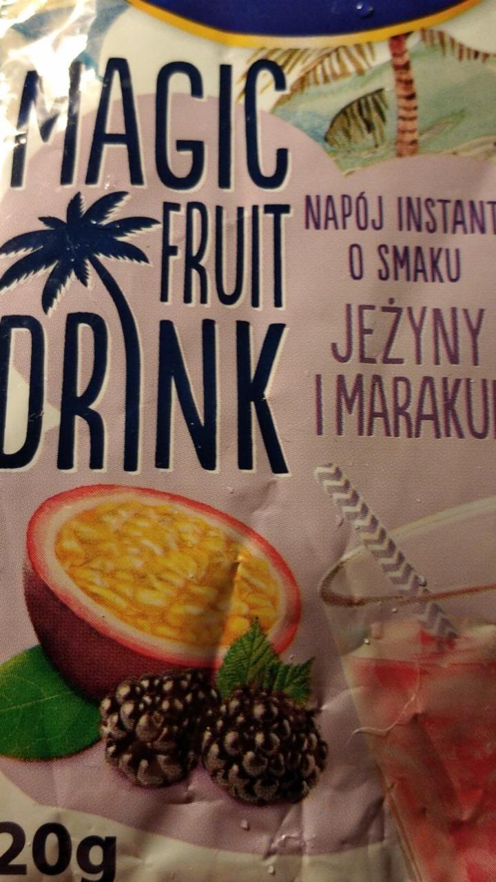 Фото - Напій розчинний Magic Fruit Drink зі смаком ожини і маракуї Kruger