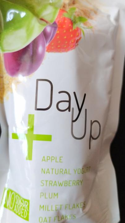 Фото - Day Up ovocné pyré s jogurtem a ovesnými vločkami zelené jablko