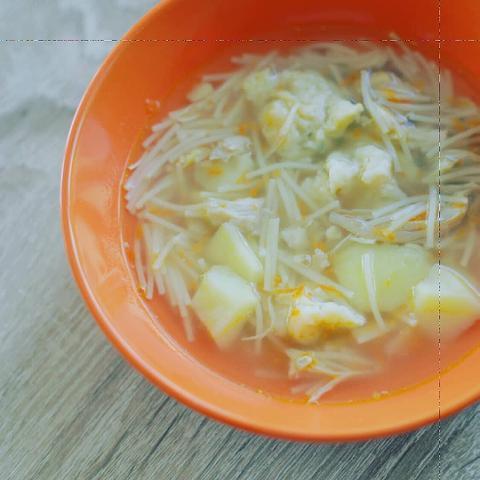 Фото - Суп з макаронами та картоплею