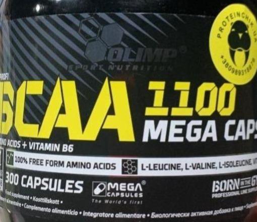 Фото - Амінокислота BCAA Mega 300 Caps Olimp sport nutrition