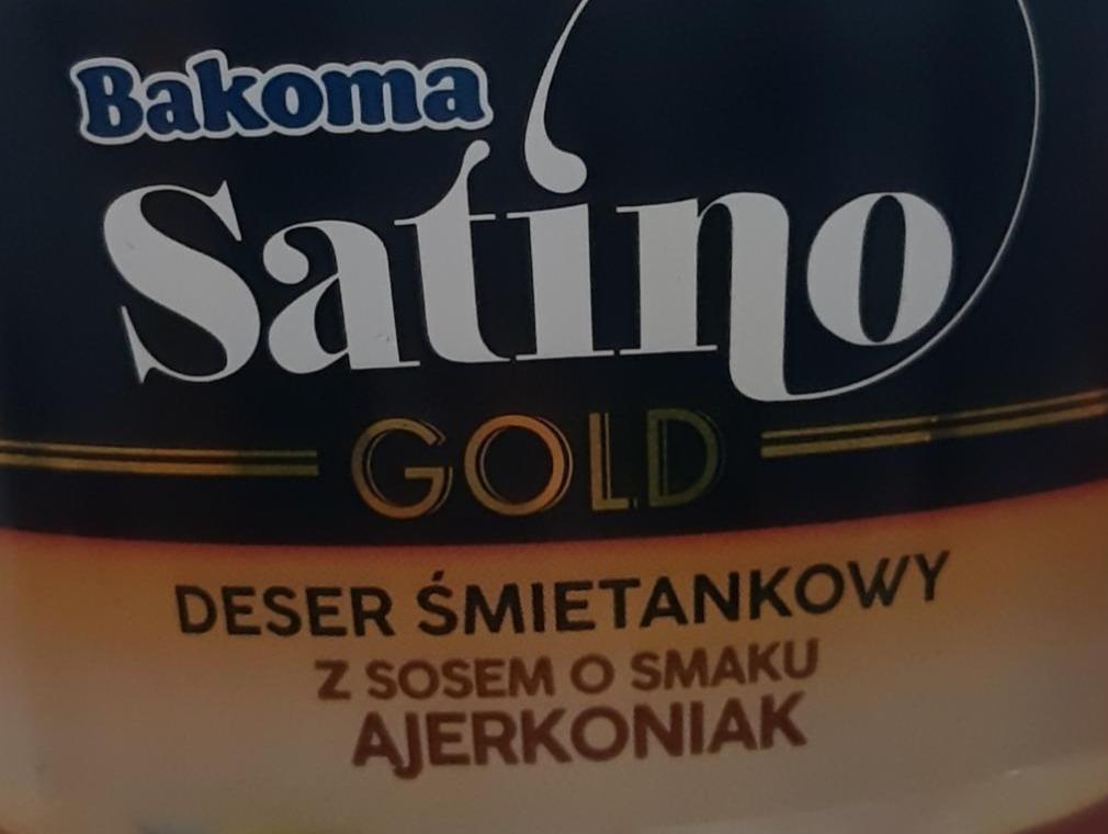 Фото - Десерт Satino Gold Cream з яєчним соусом Bakoma