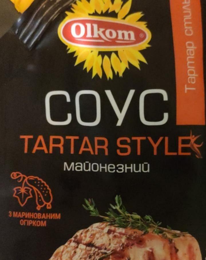 Фото - Соус майонезний 45.3% Tartar Style Olkom