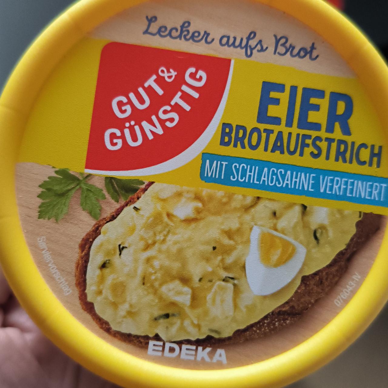 Фото - Салат яєчний Eier Brotaufstrich Gut & Gunstig