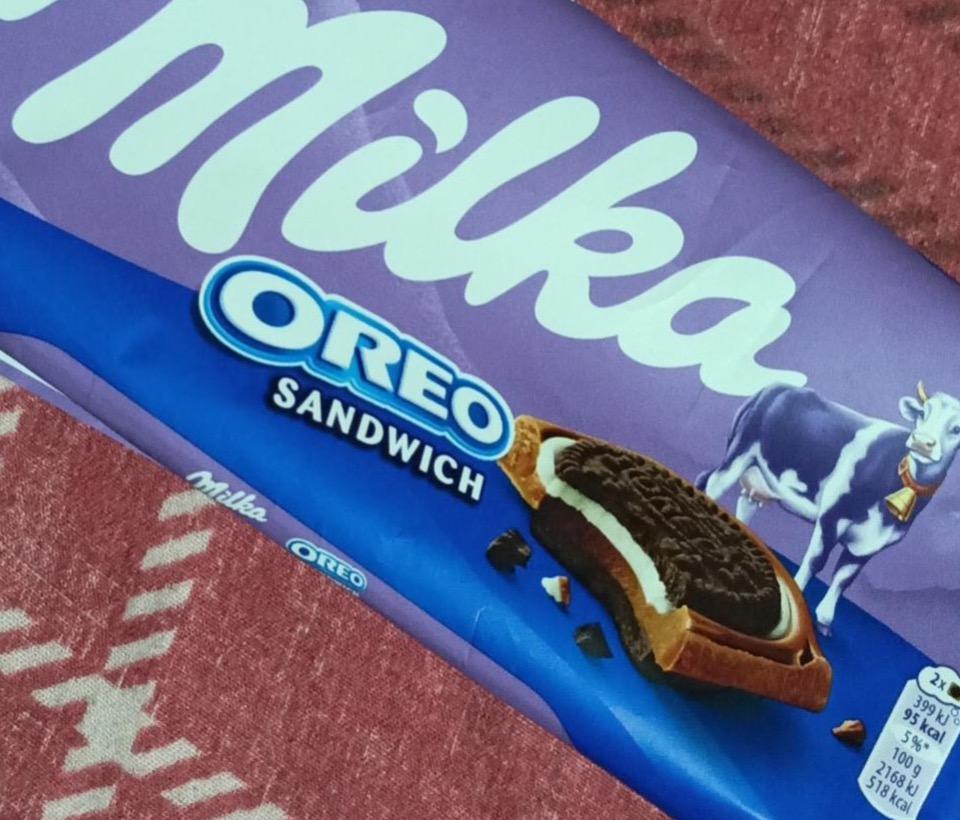 Фото - Oreo Sandwich Chocolate Milka