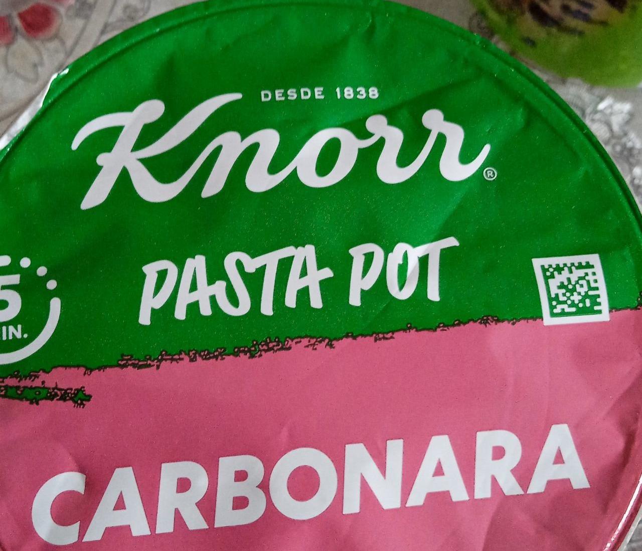 Фото - Паста Карбонара Pasta Pot Carbonara Knorr