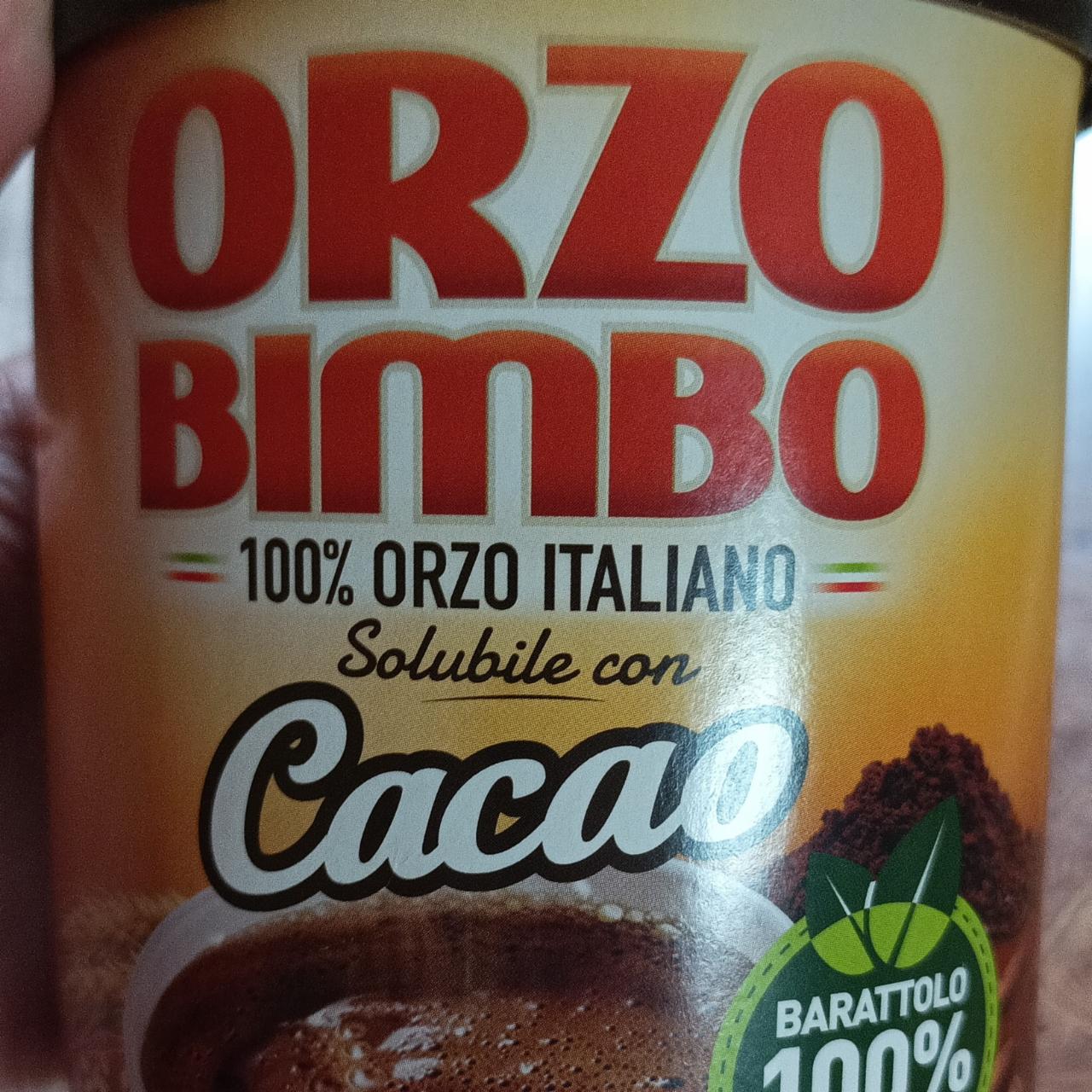 Фото - Cacao Orzo bimbo