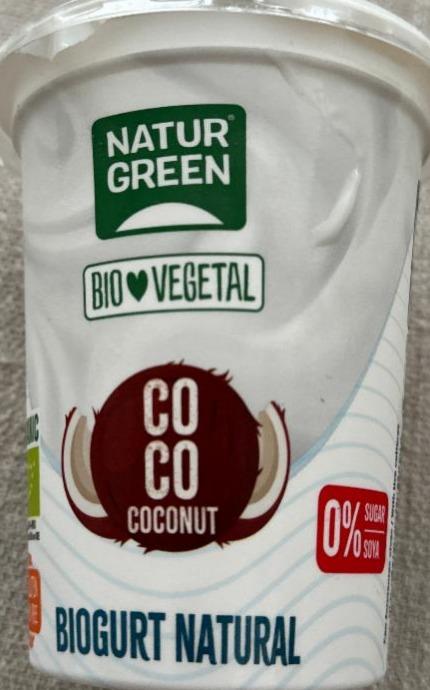 Фото - Biogurt coco natural NaturGreen