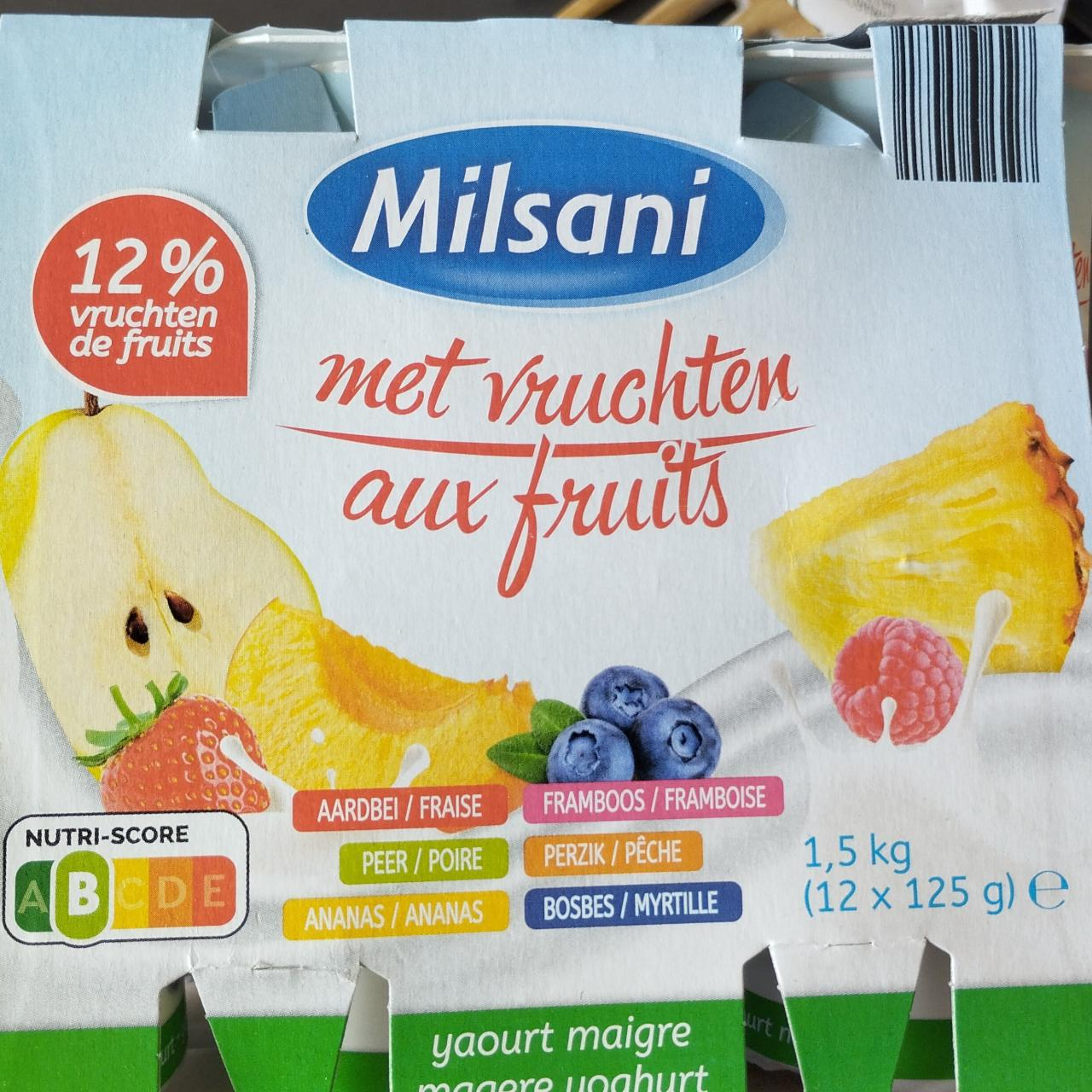 Фото - Йогурт 0.5% фруктовий Milsani