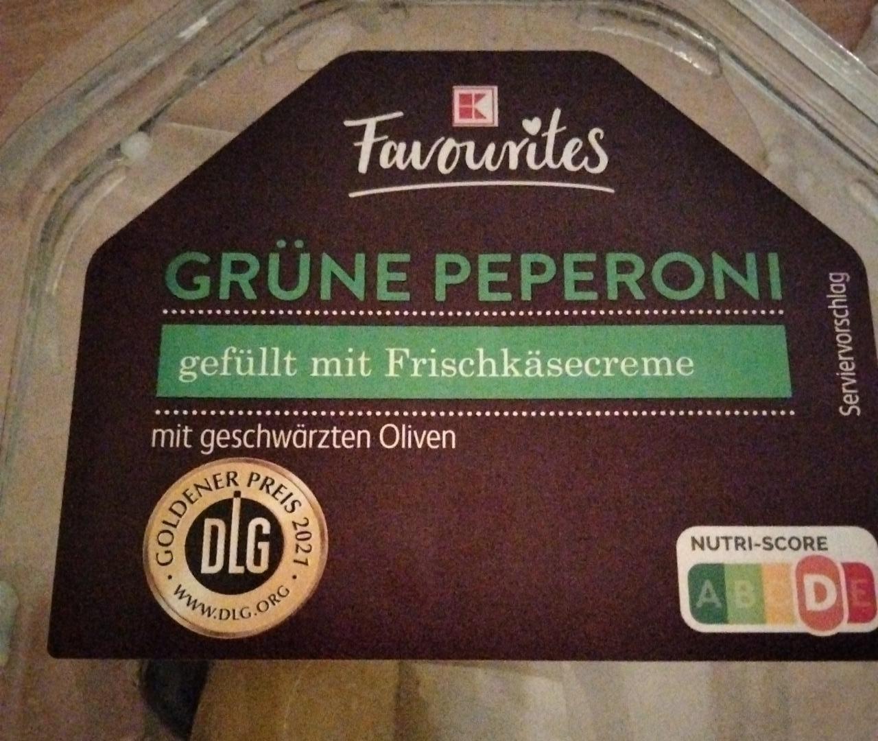 Фото - Зелений перець з вершковим сиром Grüne Peperoni K-Favourites