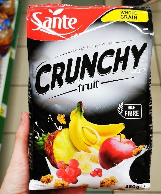 Фото - Кранчі з фруктами ТМ Санте Crunchy fruit Sante