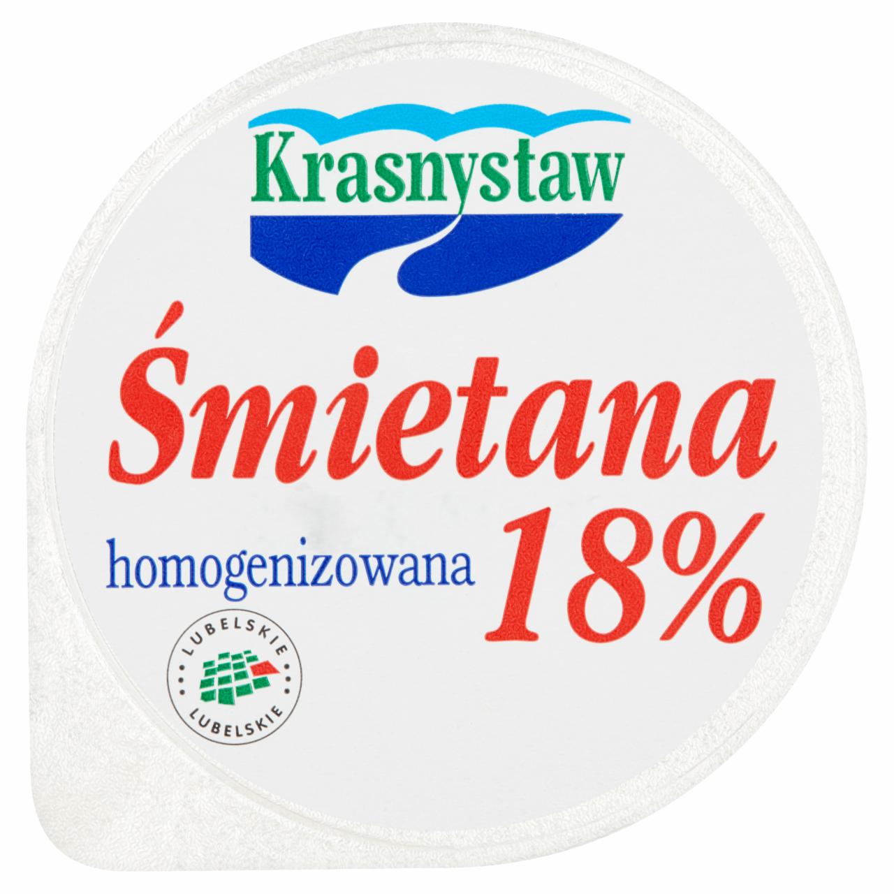 Фото - Сметана 18% Krasnystaw