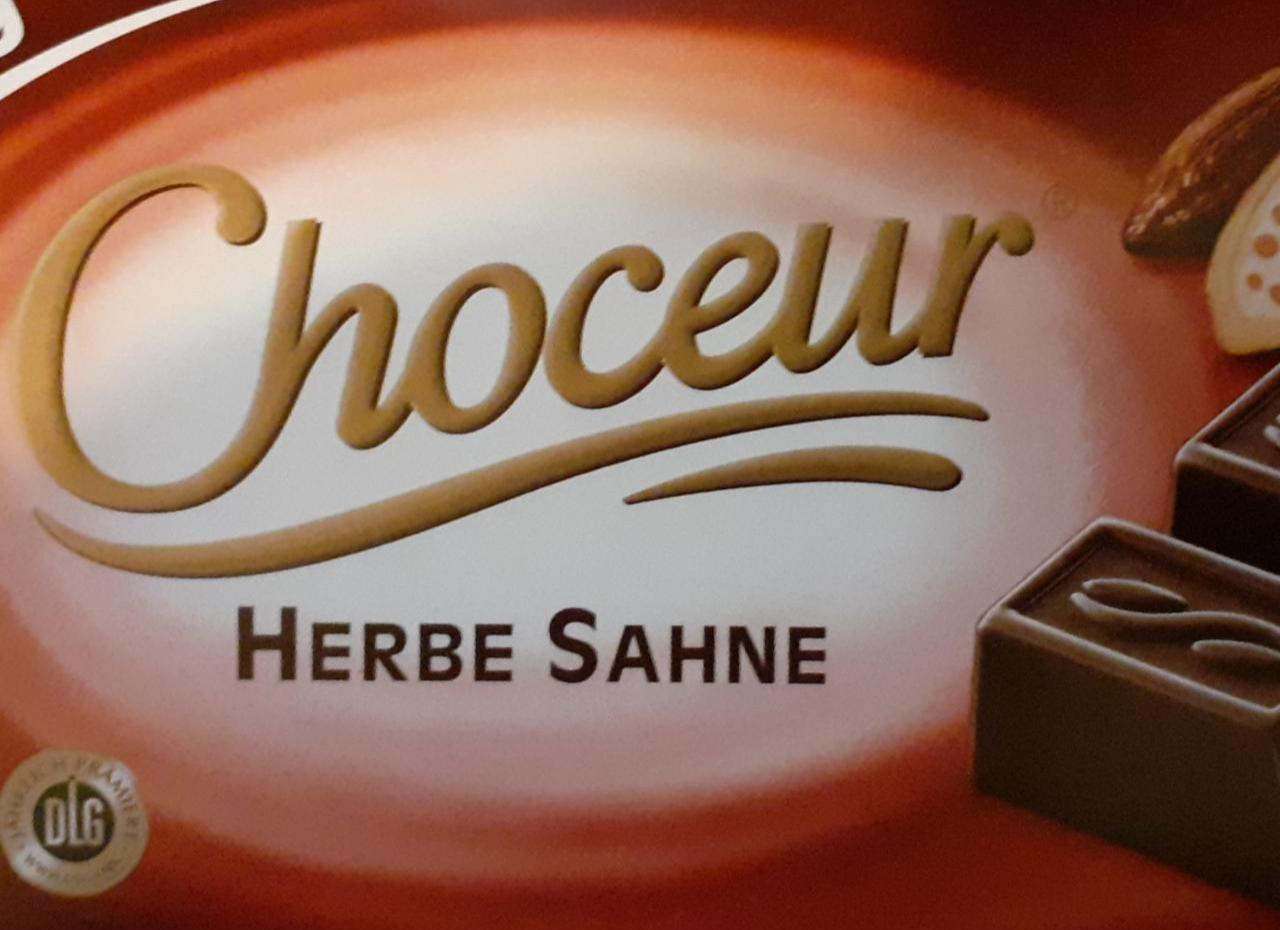 Фото - Шоколад чорний Herbe Sahne Choceur