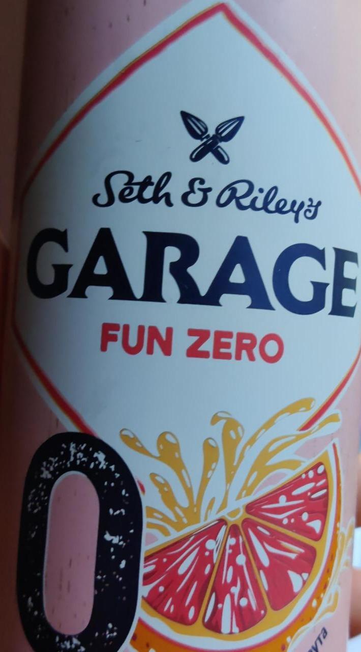 Фото - Пиво спеціальне 0.5% пастеризоване Grapefruit Fun Zero №0 Seth&Riley's Garage