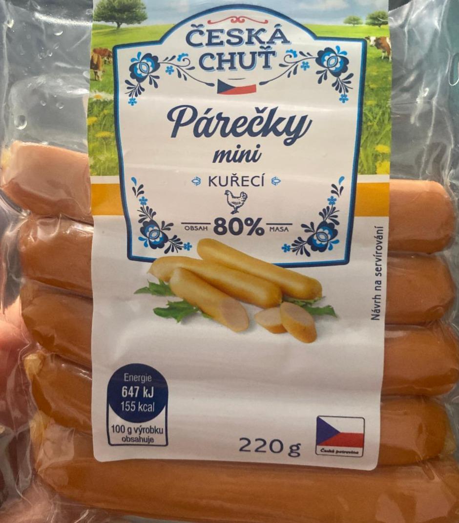 Фото - Párečky mini kuřecí Česká chuť