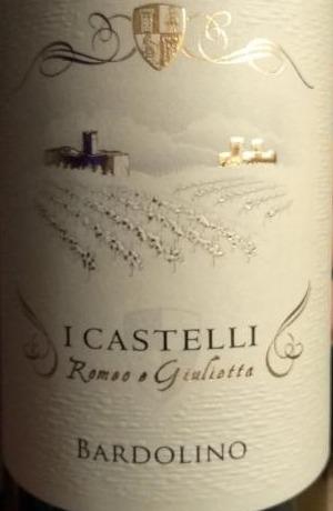 Фото - Вино Bardolino червоне сухе 12%. тихе вино I Castelli