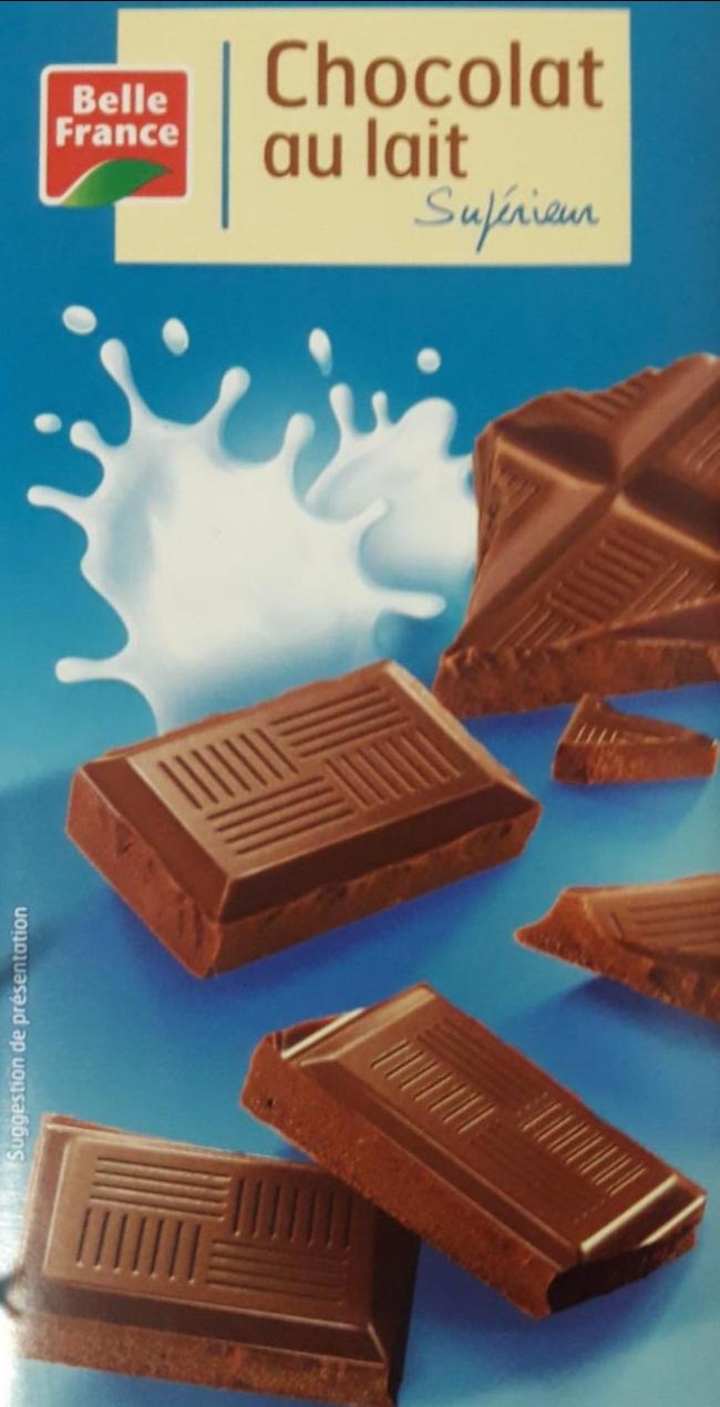 Фото - Шоколад Chocolat au lait молочний Belle France