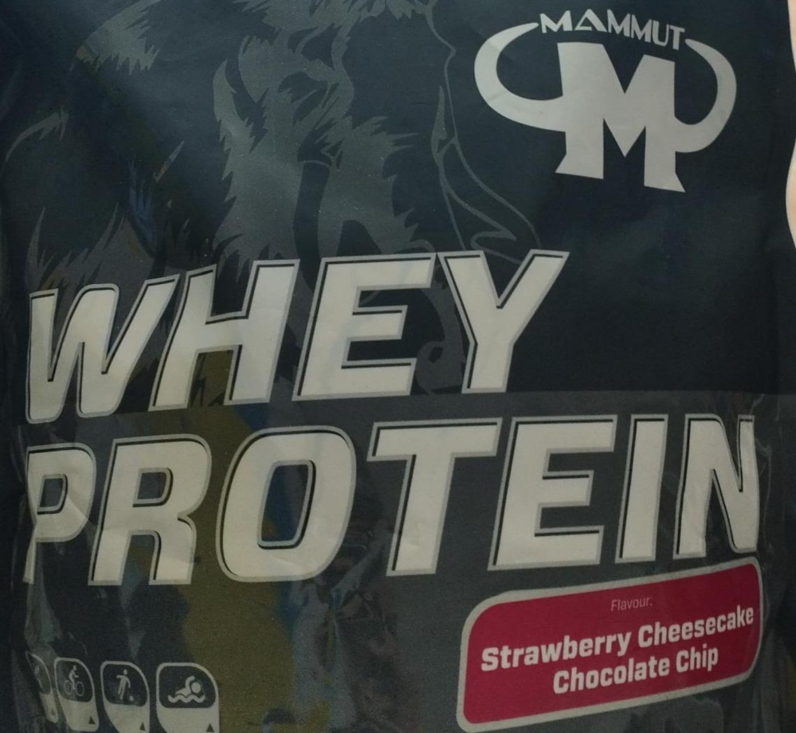Фото - Протеїн Whey полуничний чізкейк із шоколадною крихтою Mammut Nutrition