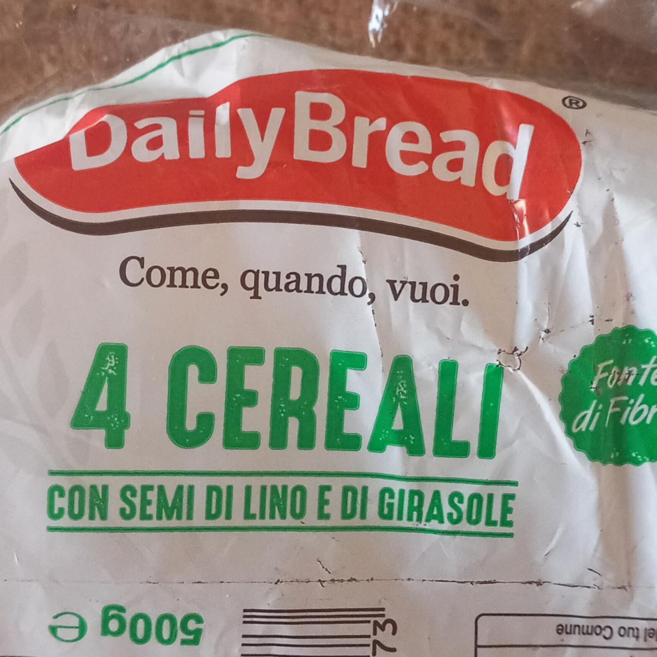 Фото - 4 cereali con semi di lino e girasole Daily Bread