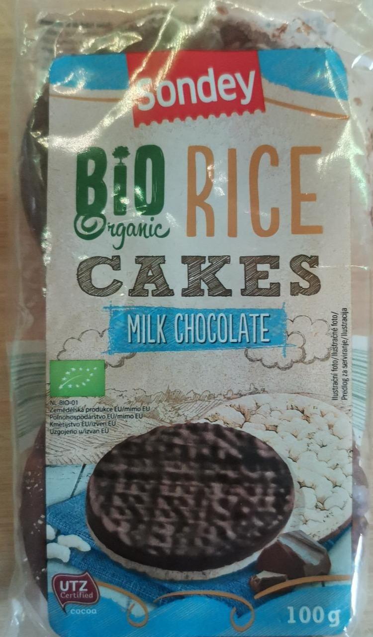 Фото - Хлібці в молочному шоколаді Rice Cakes Milk Chocolate Sondey