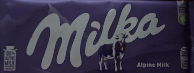Фото - Шоколад молочний Альпійське Молоко Milka
