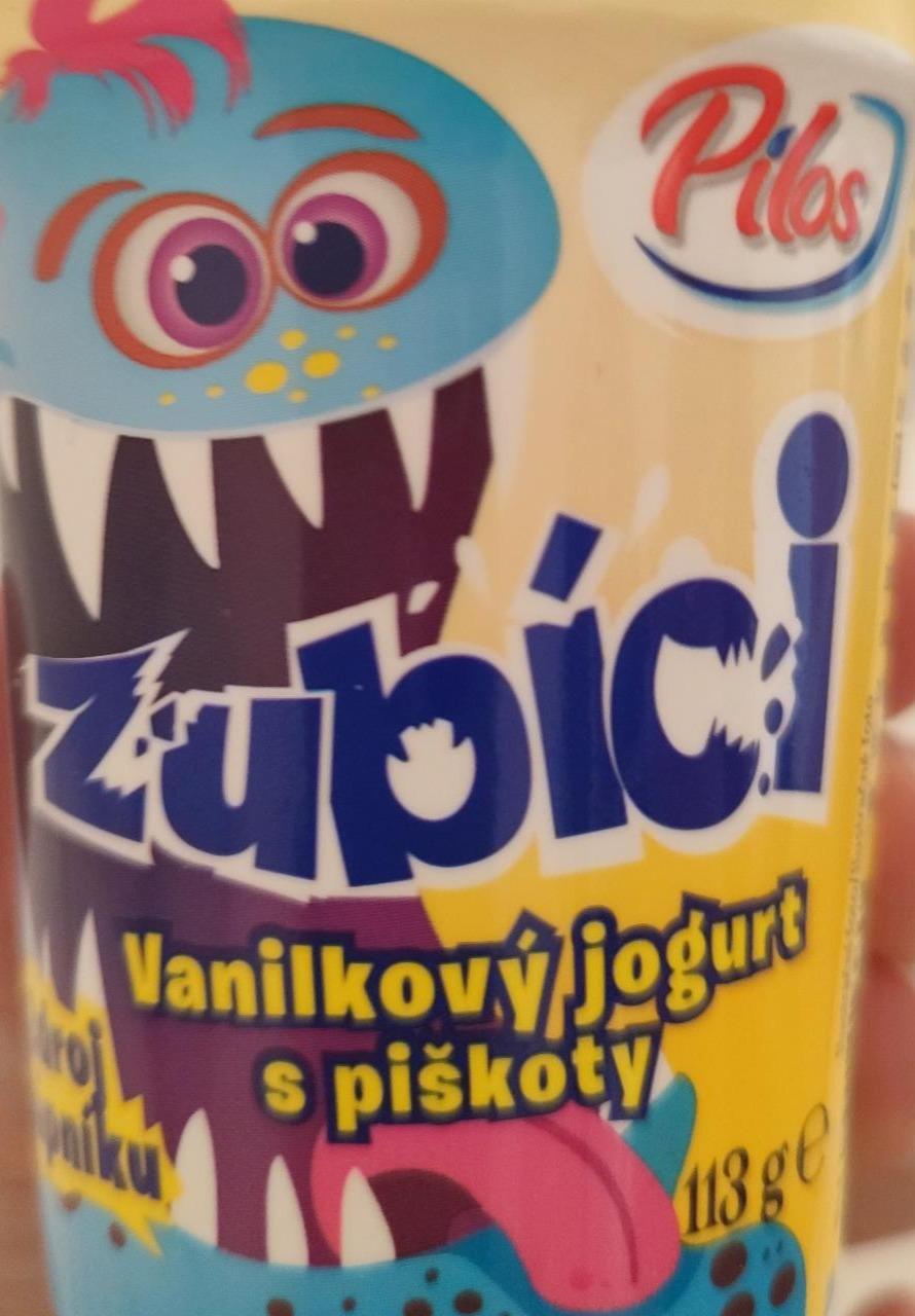 Фото - Ванільний йогурт Zubíci з печивом Pilos