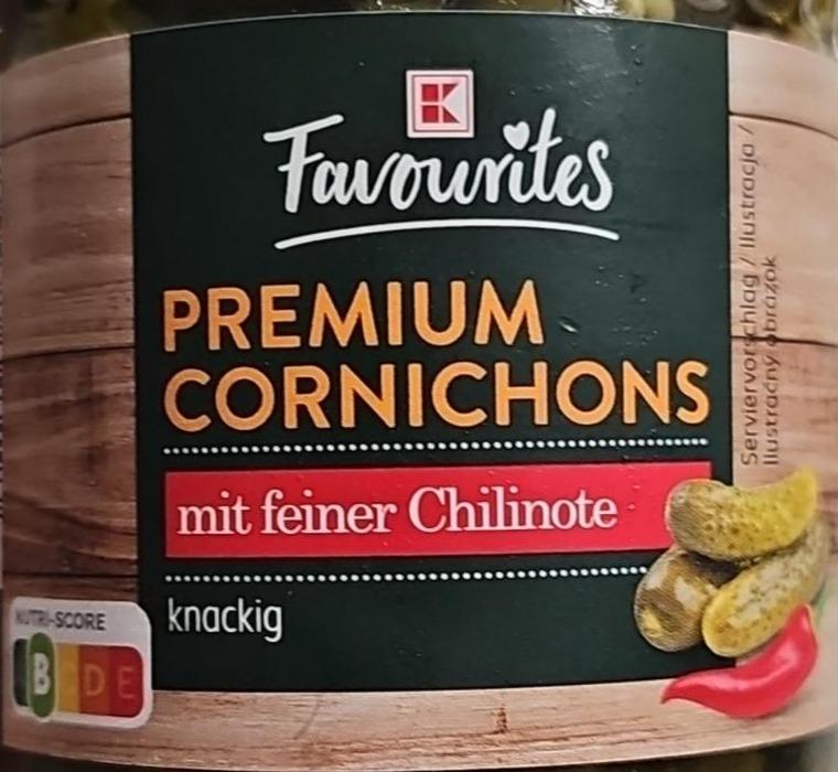 Фото - Premium cornichons mit feiner Chilinote K-Favourites