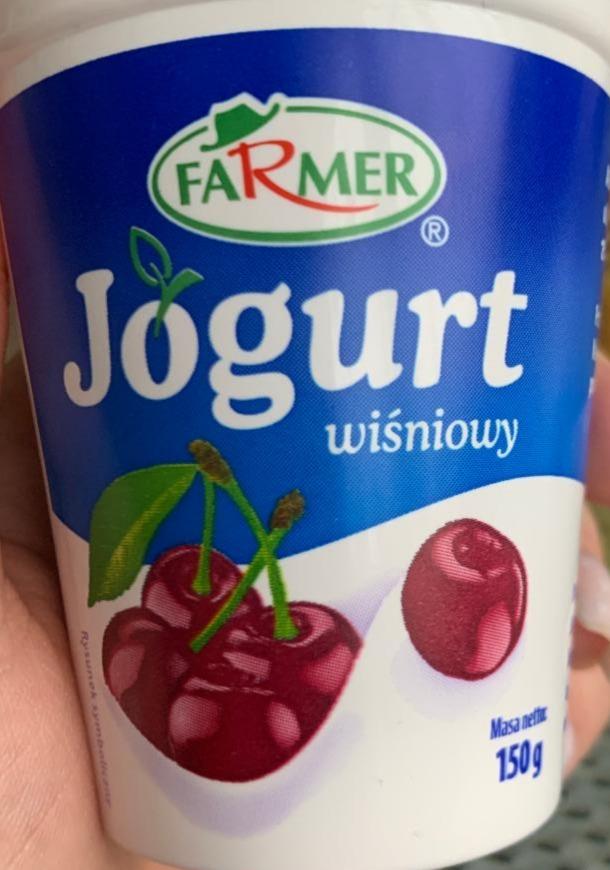 Фото - Йогурт 2.8% вишневий Jogurt Farmer