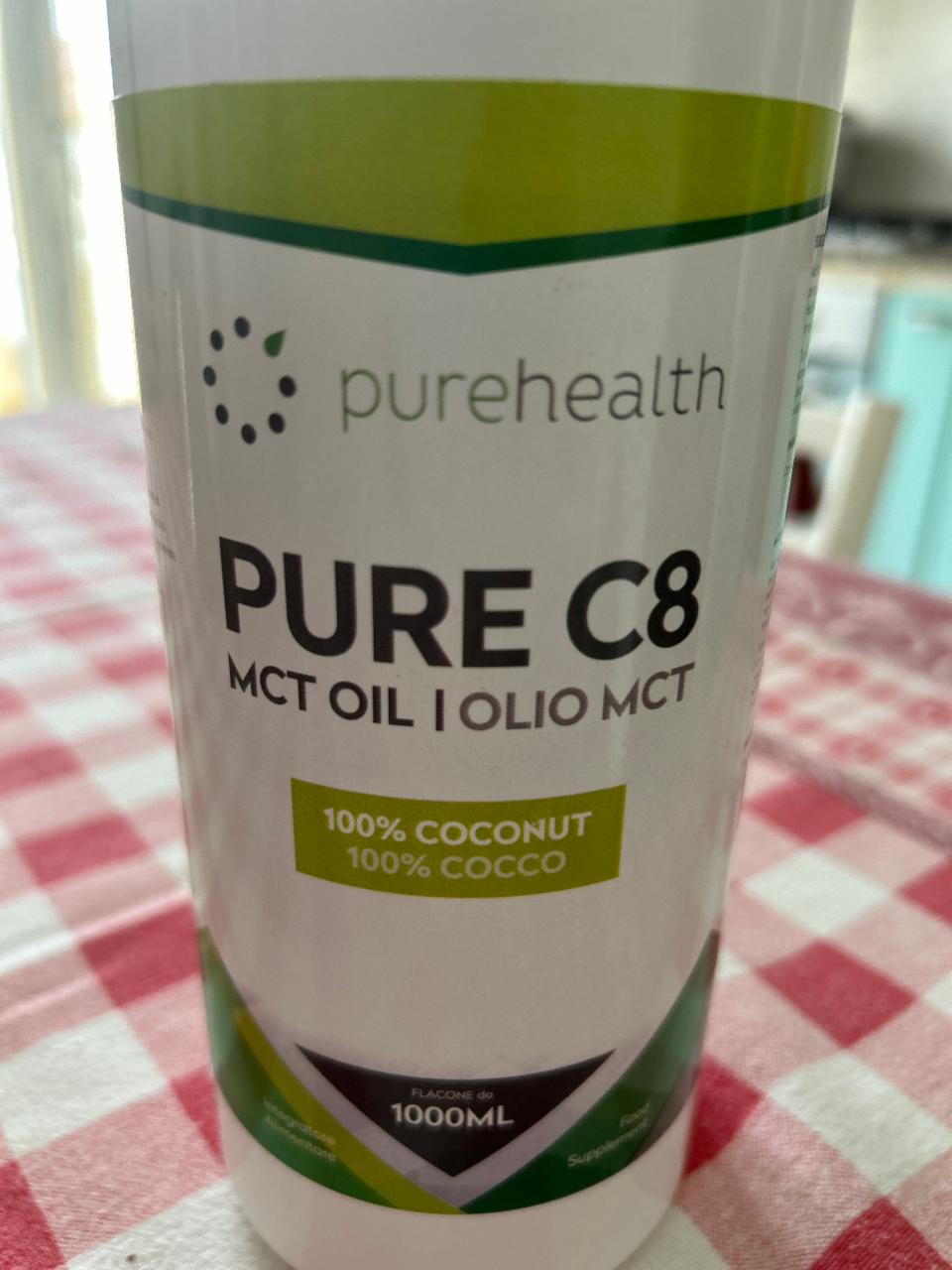 Фото - Pure MCT C8 oilb 100% coconut Purehealth
