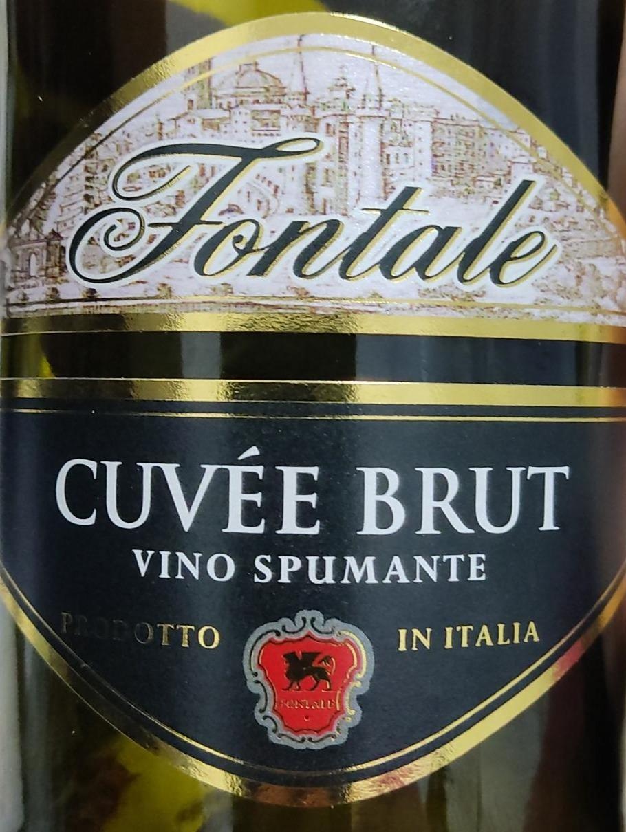 Фото - Ігристе біле вино Сuvée brut Fontale
