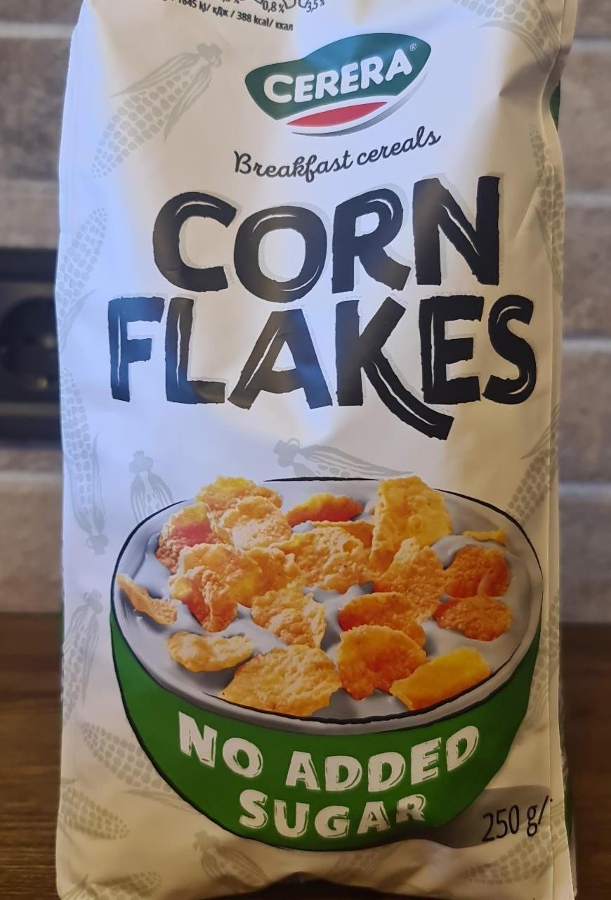 Фото - Пластівці Corn Flakes без цукру Cerera