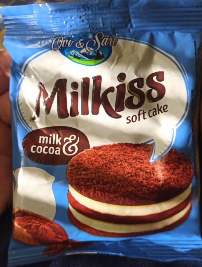 Фото - Milkiss soft cake milk & cocoa Ovi & Sari