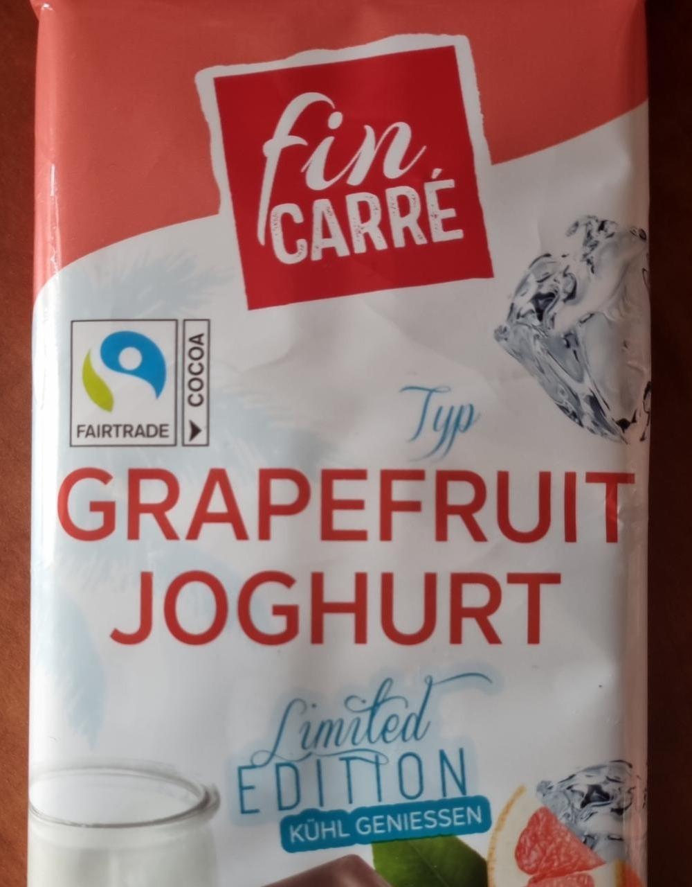 Фото - Шоколад цільномолочний зі смаком грейпфрута та йогурту Альпійський Grapefruit Joghurt Fin Carré