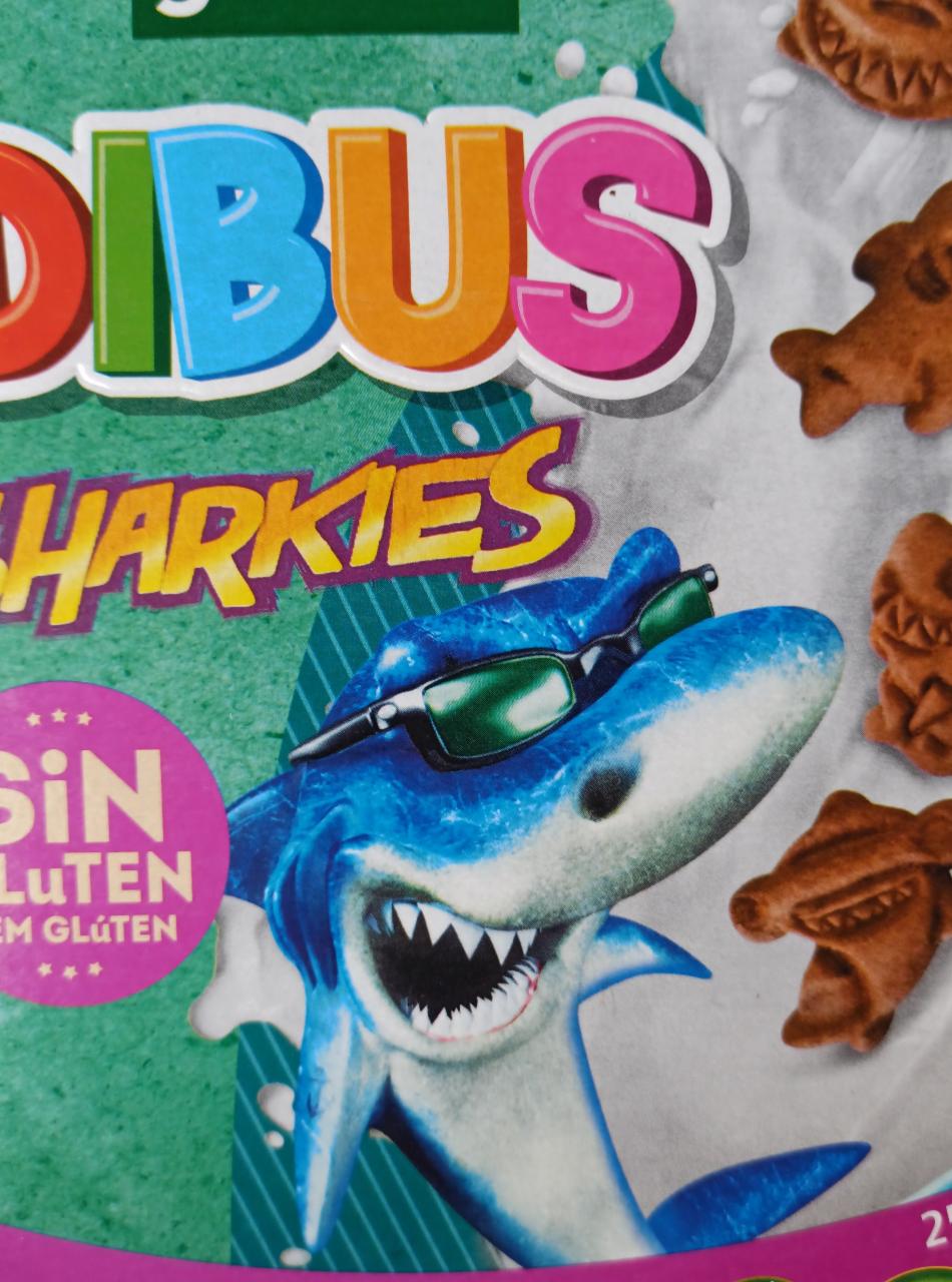 Фото - Печиво пряник Дитяче печиво Dibus Sharks Gullon