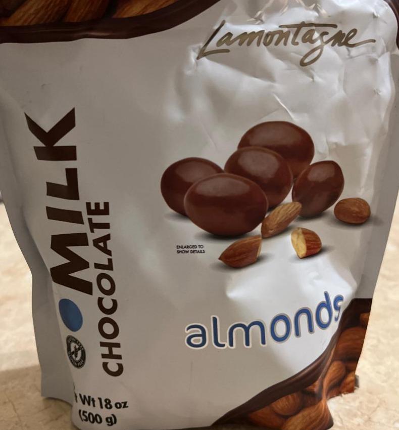 Фото - Milk chocolate almonds Lidl