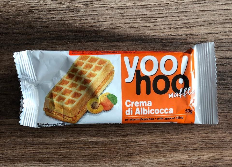 Фото - Вафлі з абрикосовим кремом Waffle With Apricot Yoo Hoo!