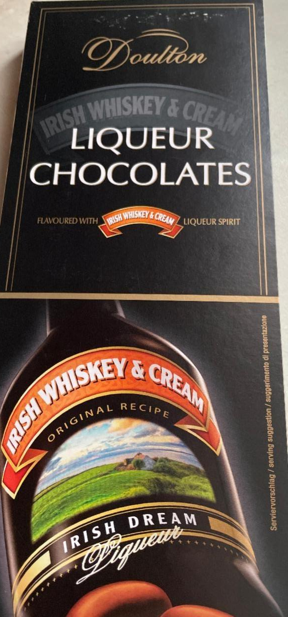 Фото - Irish Whiskey & Cream Liqueur Chocolates Doulton