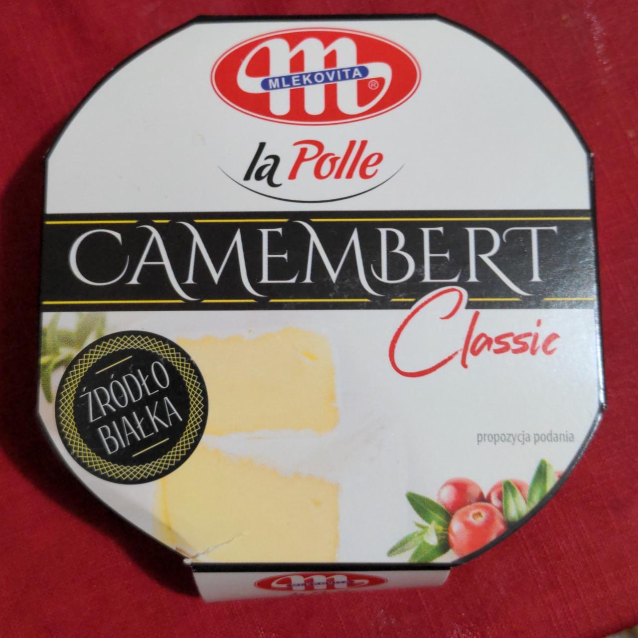 Фото - Сир м'який з пліснявою Camembert Classic Mlekovita