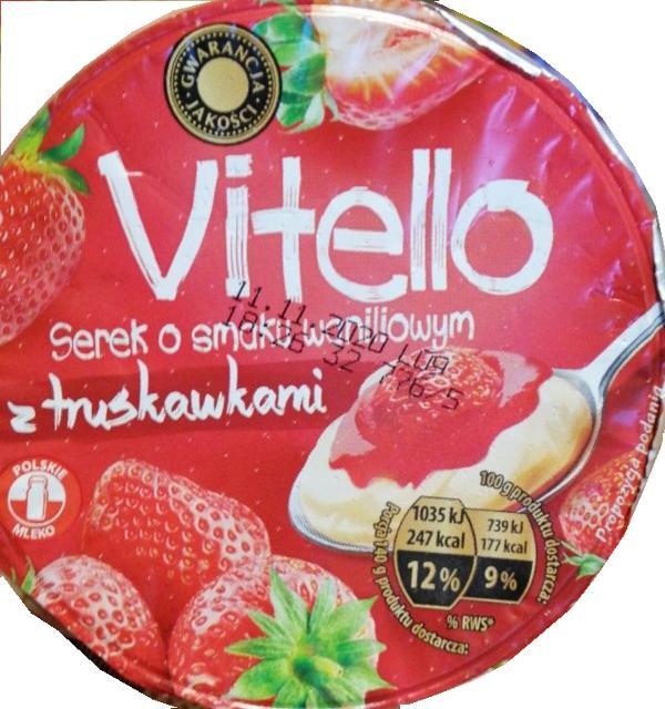 Фото - Десерт зі смаком ванілі та полуниці Vitello