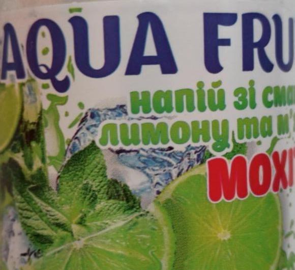 Фото - Напій безалкогольний зі смаком лимону та м'яти Moxito Aqua Fruit