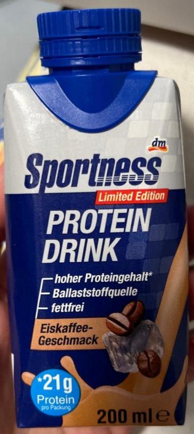 Фото - Protein Drink Eiskaffee-Geschmack Sportness