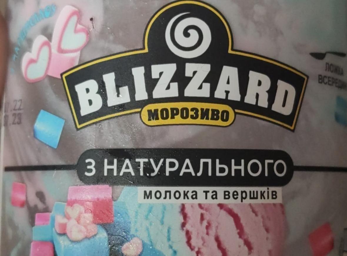 Фото - Морозиво пломбір Жуйка з маршмеллоу Blizzard
