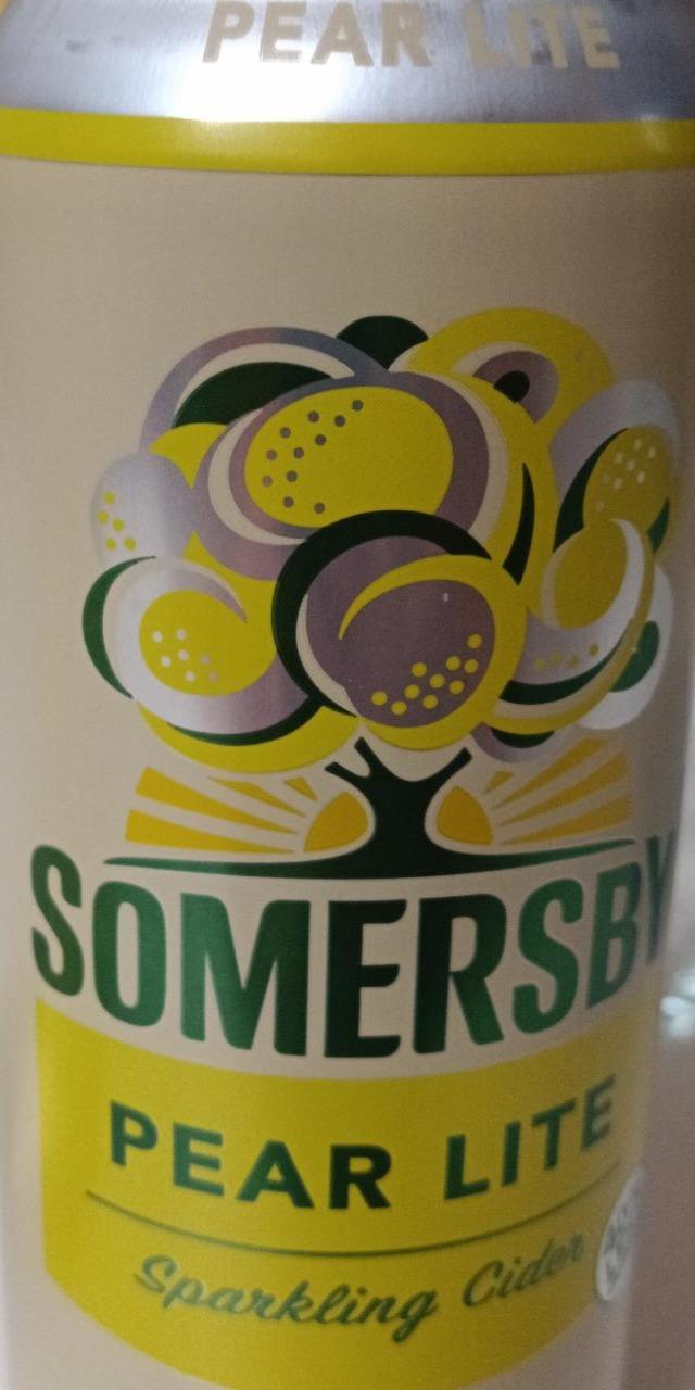 Фото - Somersby pear lite Carlsberg