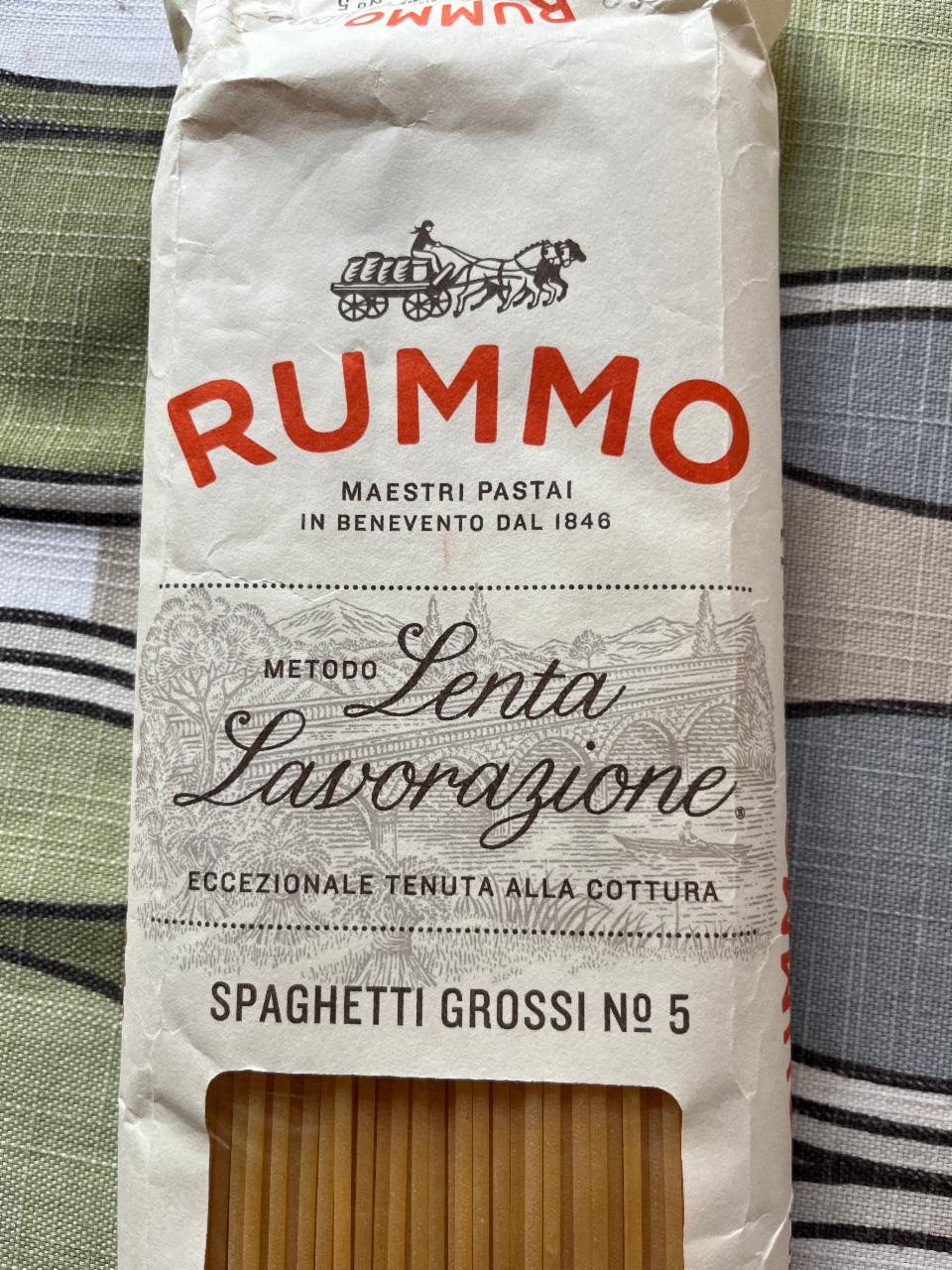 Фото - Спагеті Spaghetti Grossi №5 Rummo