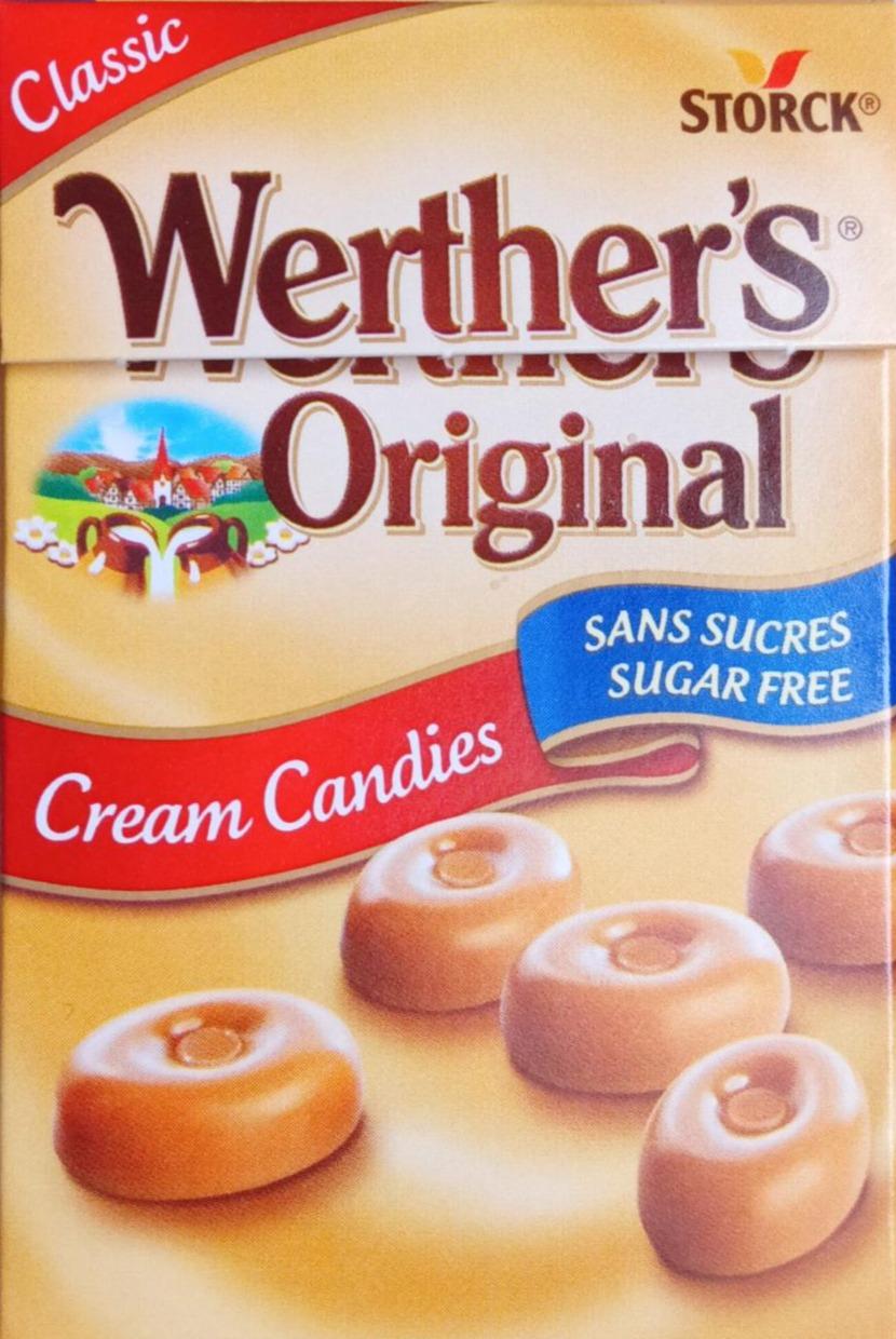 Фото - Werther's Original Cream Candies sugar free Storck