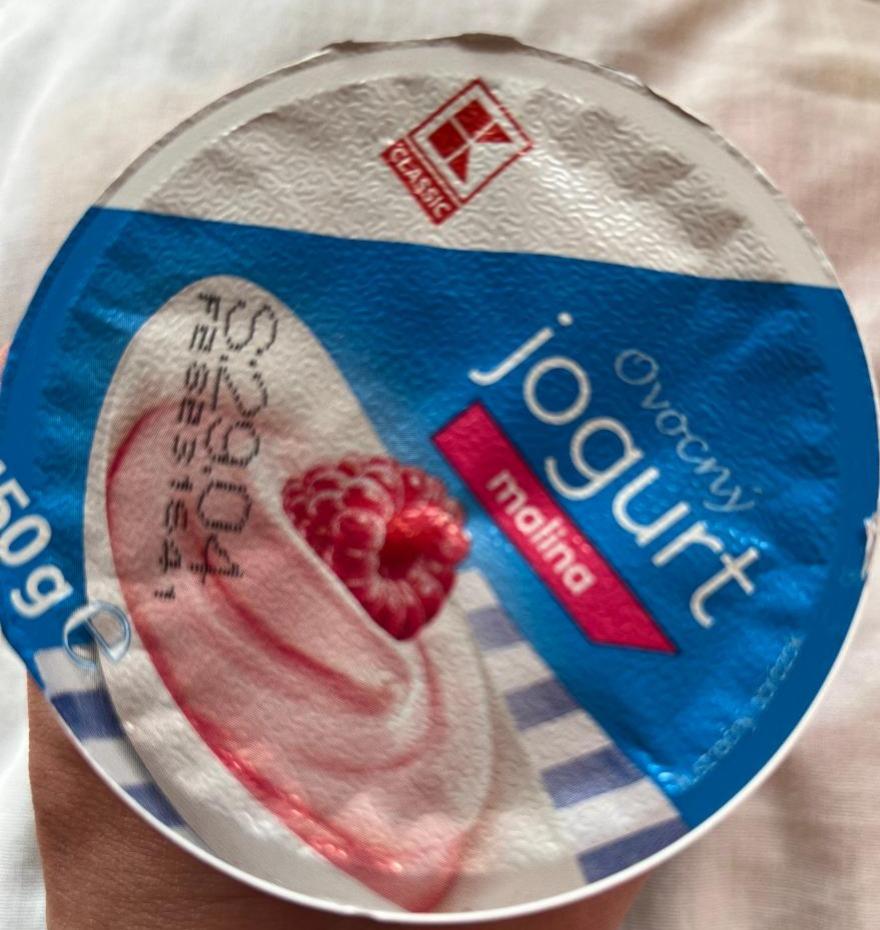 Фото - Йогурт 2.5% зі смаком малини K-Classic