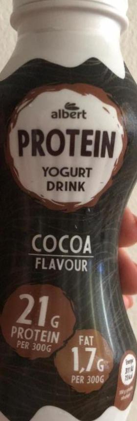 Фото - Білковий йогуртовий напій Какао Albert