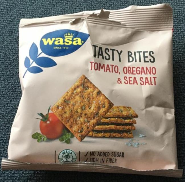 Фото - Tasty bites Toomato Oregano & Sea salt Wasa