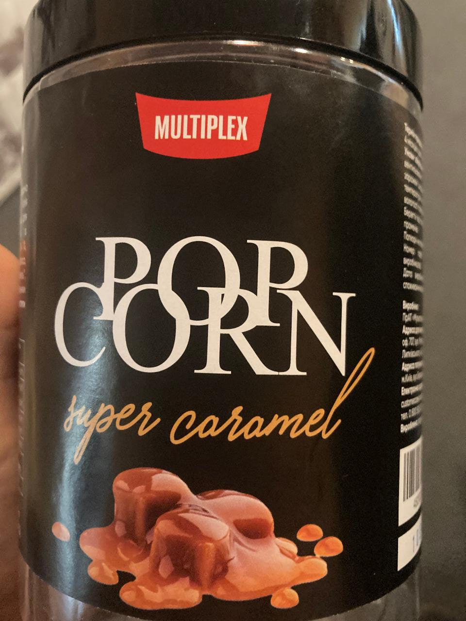 Фото - Попкорн зі смаком карамелі Super Caramel Pop Corn Multiplex