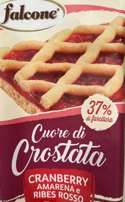 Фото - Печиво з начинкою з журавлини Falcone Cuore di Crostata Cranberry