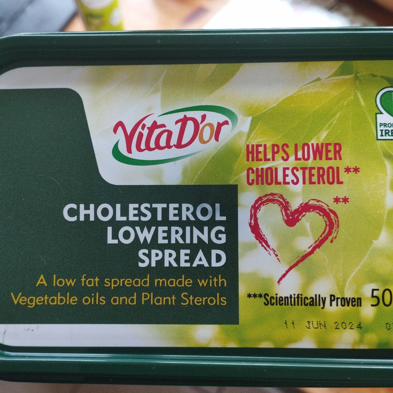 Фото - Cholesterol lowering spread Vita D´or
